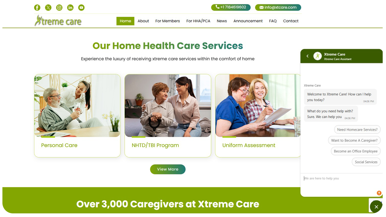 Xtreme Care case visual